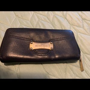 Navy Michael Kors Wallet
